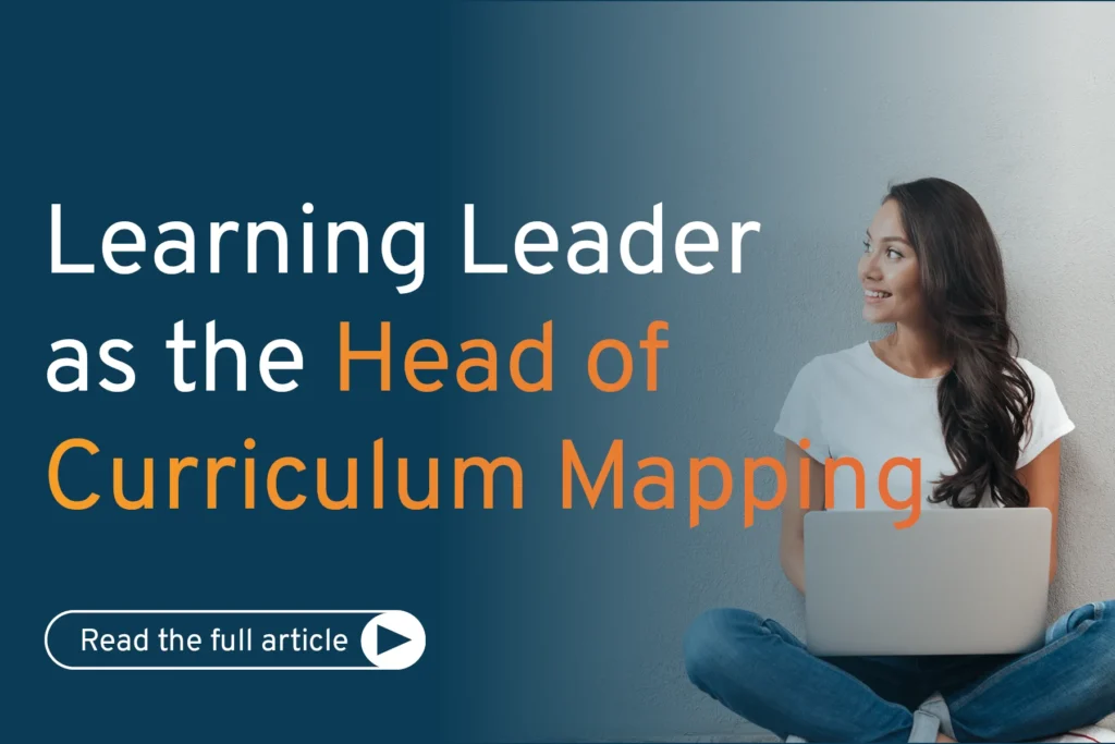 Learning Leader as Head of Curriculum Mapping