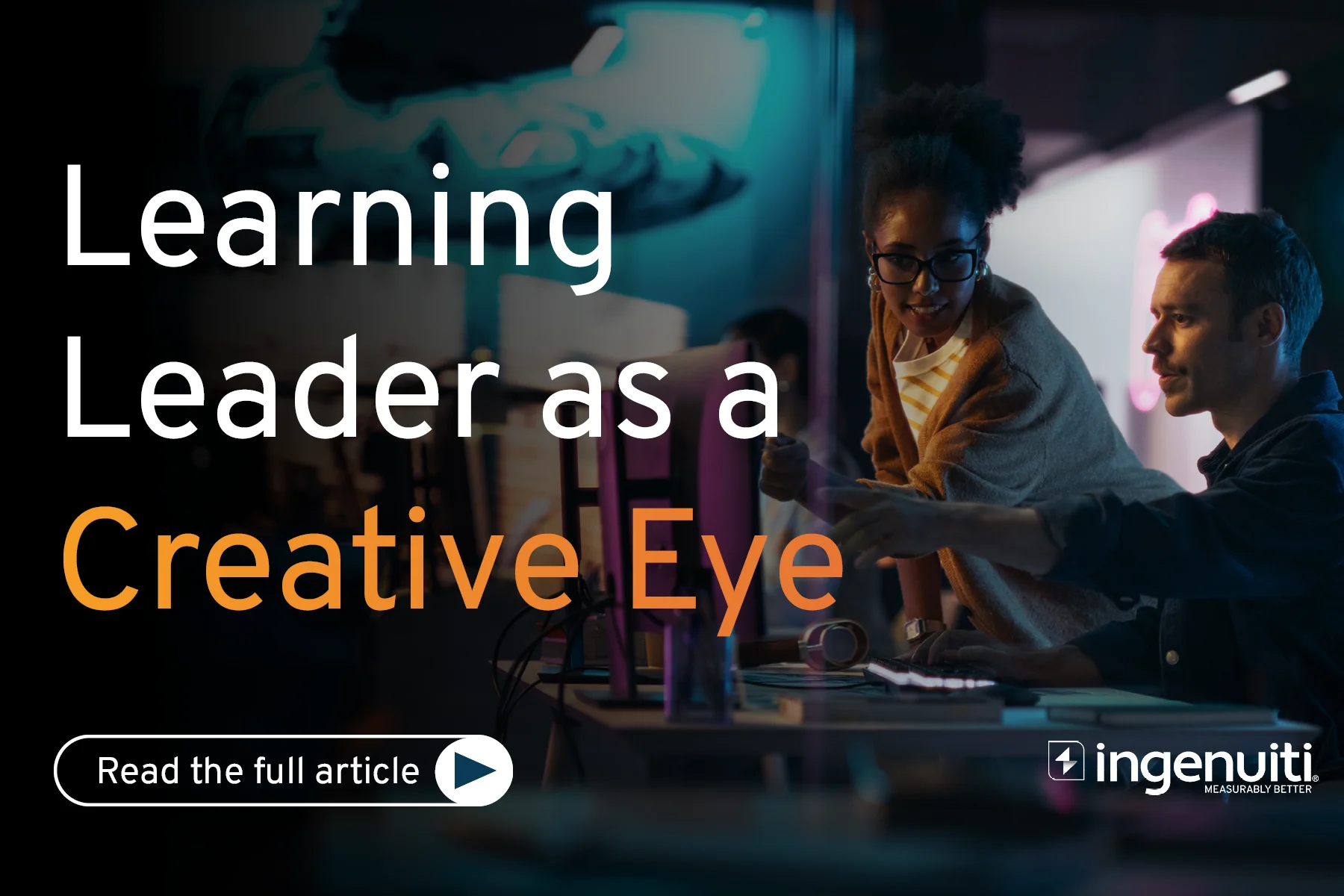 Learning Leader as a Creative Eye